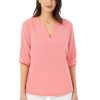 Women's Evie 3/4 Sleeve Gauze Blouse