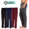 Mens Lounge Pants with Pockets - Mens Pajama Pants - Lounge Pants Men, Up to 3XL Pack of 3