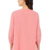 Women's Evie 3/4 Sleeve Gauze Blouse