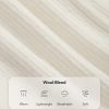 Lounge Pants Women Wide Leg Mid Waist Ribbed Knit Pants Casual Solid Warm Wool-Blend Sweatpants Fall Winter