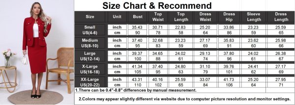 71a4OuwM6L.jpg Women 2 Piece Business Suit Elegant Blazer Jacket and Skirt Sets Work Formal Office Clothes Suits