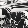 Women's Dress Suit Sets 2 pcs Chiffon V Neck Floral Print Contrast Panel Work Jacket Dresses