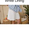 Women's Trendy Summer Casual Pleated Striped Maxi Flared Beach Skirt High Waist A-Line Flowy Midi Skirts Long Dresses