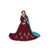 Women's Georgette Embroidery Anarkali Suit Set Stitched