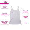 Women's Shapewear Cami Tank Top, Tummy Control Shapewear Tank, Longer Length Back-Smoothing Shapewear for Women