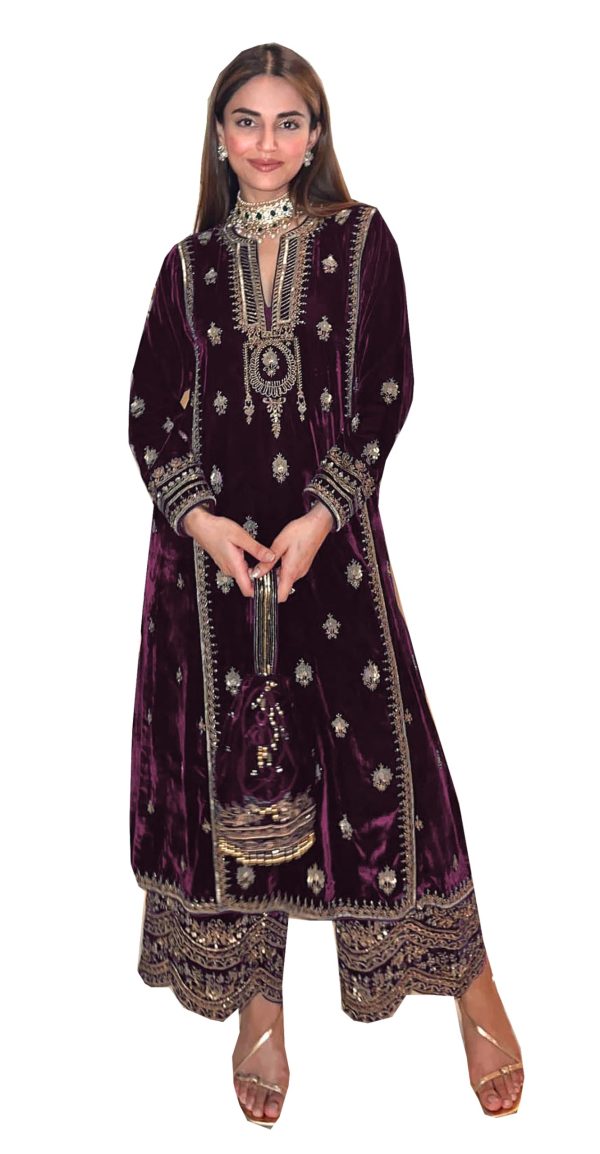 Eid festival salwar kameez ready to wear suit indian pakistani style party embroidered for women (2702)