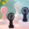 36 Pack Mini Powerful Handheld Fan Bulk 3 Speed USB Rechargeable Small Desk Fan Summer Gift for Wedding Beach Outdoor Women