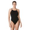 Women's Swimsuit One Piece Endurance+ Cross Back Solid Adult Team Colors