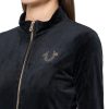 Women's Crystal TR Velour Track Jckt​