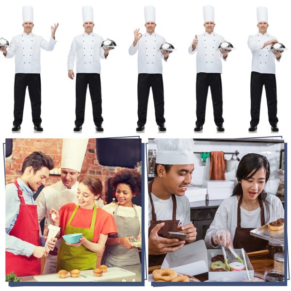 Classic 4 Pocket Men's Chef Pants Chef Cargo Pant for Restaurant