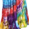 Women's 25 Yard Casual High Waist Long Maxi Skirt with Elastic Waistband Flared Cotton Skirts for Women