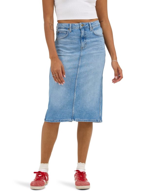 71rWEThL36L.jpg Women's Legendary Denim Skirt