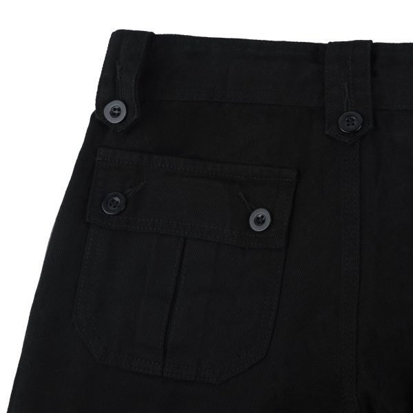 Womens Straight Wide Leg Cargo Jeans Vintage Flap Pocket Cargo Pants Baggy Y2k Pants