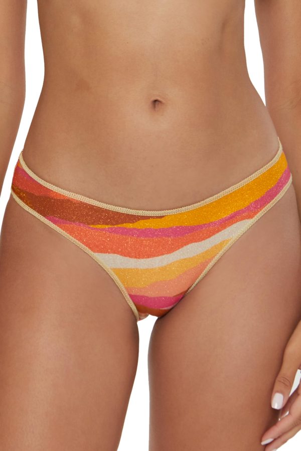 71sMyNiY6pL.jpg Women's Canyon Sunset Adela Bikini Bottom, Cheeky Coverage, Swimwear Separates