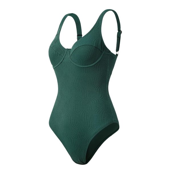 71yS6gYWAqL.jpg Womens One Piece Swimsuit Tummy Control Bathing Suit Sexy Deep V Neck Cheeky High Cut Swimwear