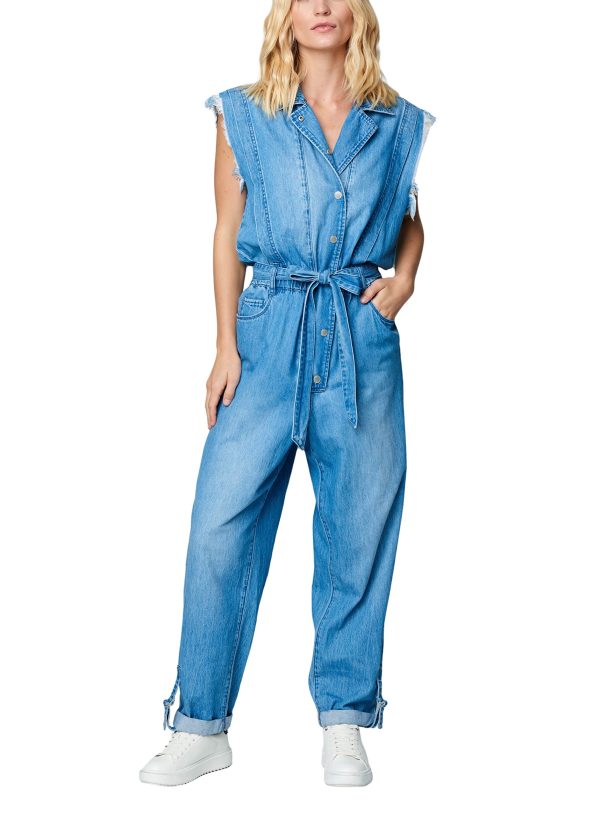 815A3UNjmSL.jpg Womens Luxury Clothing Overalls Denim Jumpsuit, Comfortable & Stylish