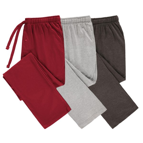 81BapF9KfIL.jpg Mens Lounge Pants with Pockets - Mens Pajama Pants - Lounge Pants Men, Up to 3XL Pack of 3
