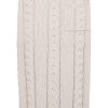 Women's Winter Chunky Cable Knit Long Skirt 2 Piece Outfit Sweater Sets