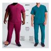 EDS Essentials Men Scrubs Pant Natural Rise Drawstring DK015
