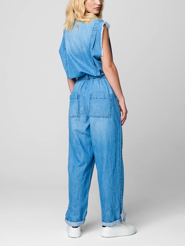 81aif8yVcaL.jpg Womens Luxury Clothing Overalls Denim Jumpsuit, Comfortable & Stylish