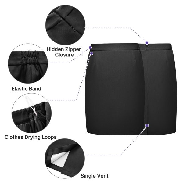 Women's Skirt Suit 2 Piece Set Business Office Suits for Women Dressy Professional Outfits