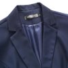 Women's Business Skirt Suit Set 2 Piece Office Outfits Notched Lapel Blazer and Pencil Skirt