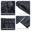 Women's Pant Suit 2 Piece Set Double Breasted Pinstripe Suit Slim Fit Business Casual Outfits