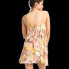 Women's Summer Casual Sundress Cover-up, Sleeveless Mini Dress for Beach, Pool, and Resort Wear
