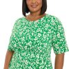 Women's Inset Waist Midi Short Sleeve