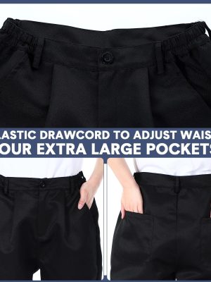 Classic 4 Pocket Men's Chef Pants Chef Cargo Pant for Restaurant