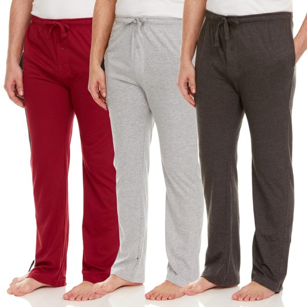 81uU5VtuM2L.jpg Mens Lounge Pants with Pockets - Mens Pajama Pants - Lounge Pants Men, Up to 3XL Pack of 3