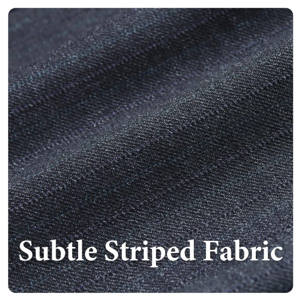 Women's Pant Suit 2 Piece Set Double Breasted Pinstripe Suit Slim Fit Business Casual Outfits