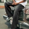 Men's Baggy Jeans Y2k Hip Hop Skater Jeans Vintage Dance Skateboard Pants Loose Fit Denim Jeans