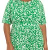 Women's Inset Waist Midi Short Sleeve