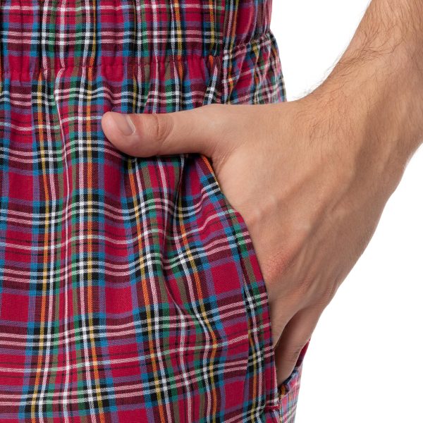 Men's Broadcloth Woven Sleep Pajama Pant