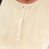Women's Ribbed Tank Tops Summer 2025 Open Front Button Down Sleeveless Shirts Going Out Spring Fashion Vest Tops