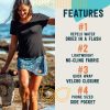 Length 1 - Wrap Skirt for Women - Quick Dry Swim Cover-Up with Side Pocket - Lightweight for Beach & Travel