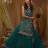 indian tradition plus size Party/Wedding Night Ready to Wear Salwar Kameez Suit for Women 2621-O