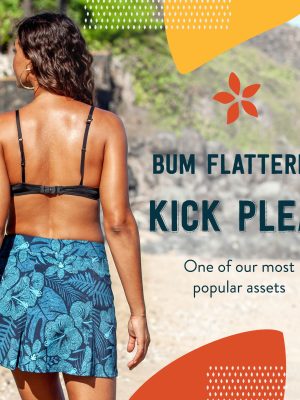 Length 1 - Wrap Skirt for Women - Quick Dry Swim Cover-Up with Side Pocket - Lightweight for Beach & Travel