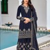 Ready to Wear Indian/Pakistani Style Ethnic Wear Party Wear Plazzo Salwar Suit for Women's